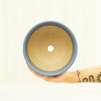 Ceramic Egg-Shaped Planter Planter Peach & Pebble