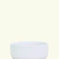 Ceramic bowl planter in grey