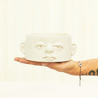 Chaparra Ceramic Face Planter Planter Headplanter