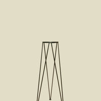 Coated Steel Standing Geometric Planter Planter NewMade LA