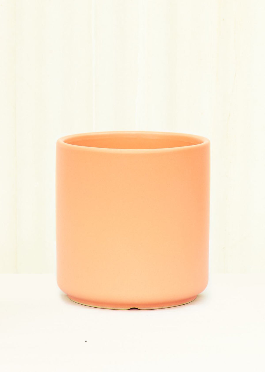 Classic Ceramic Planter Planter Peach & Pebble 