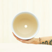 Ceramic Egg-Shaped Planter Planter Peach & Pebble 