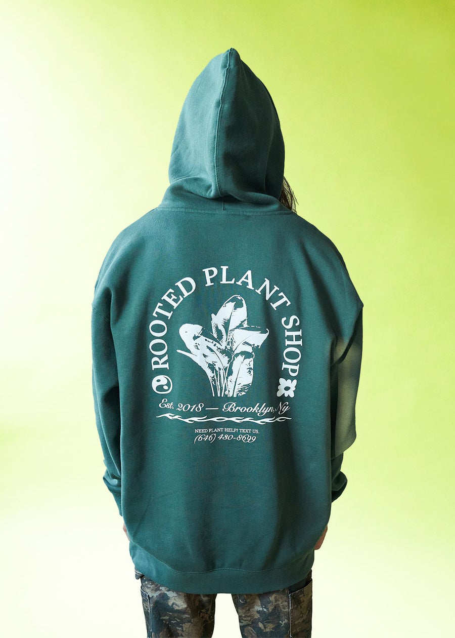 Rooted Plant Shop Hoodie Merchandise Rooted 