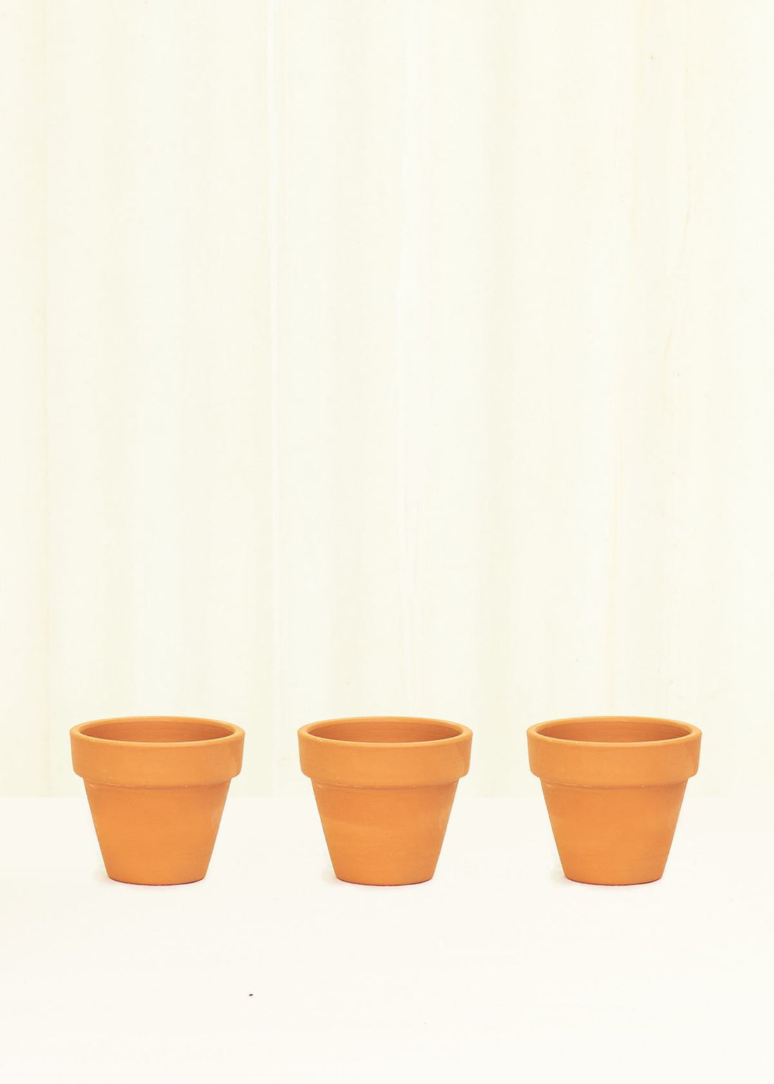 Mini Standard Terracotta Planter Set Planter Deroma 