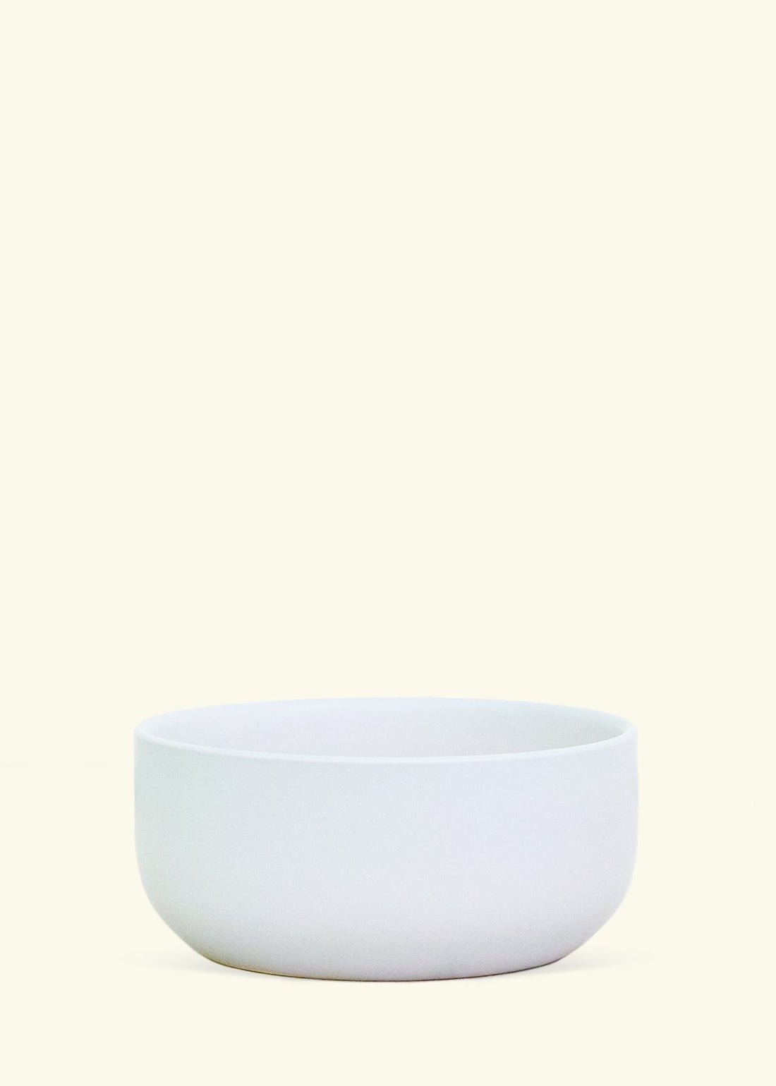 Ceramic bowl planter in grey