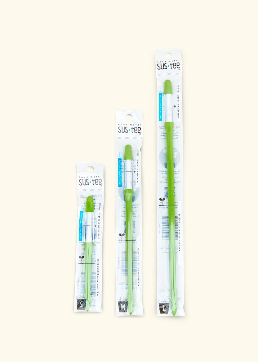 Moisture meters in small, medium, and large.