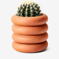 Stacking Planter Planter Areaware Terracotta LG 